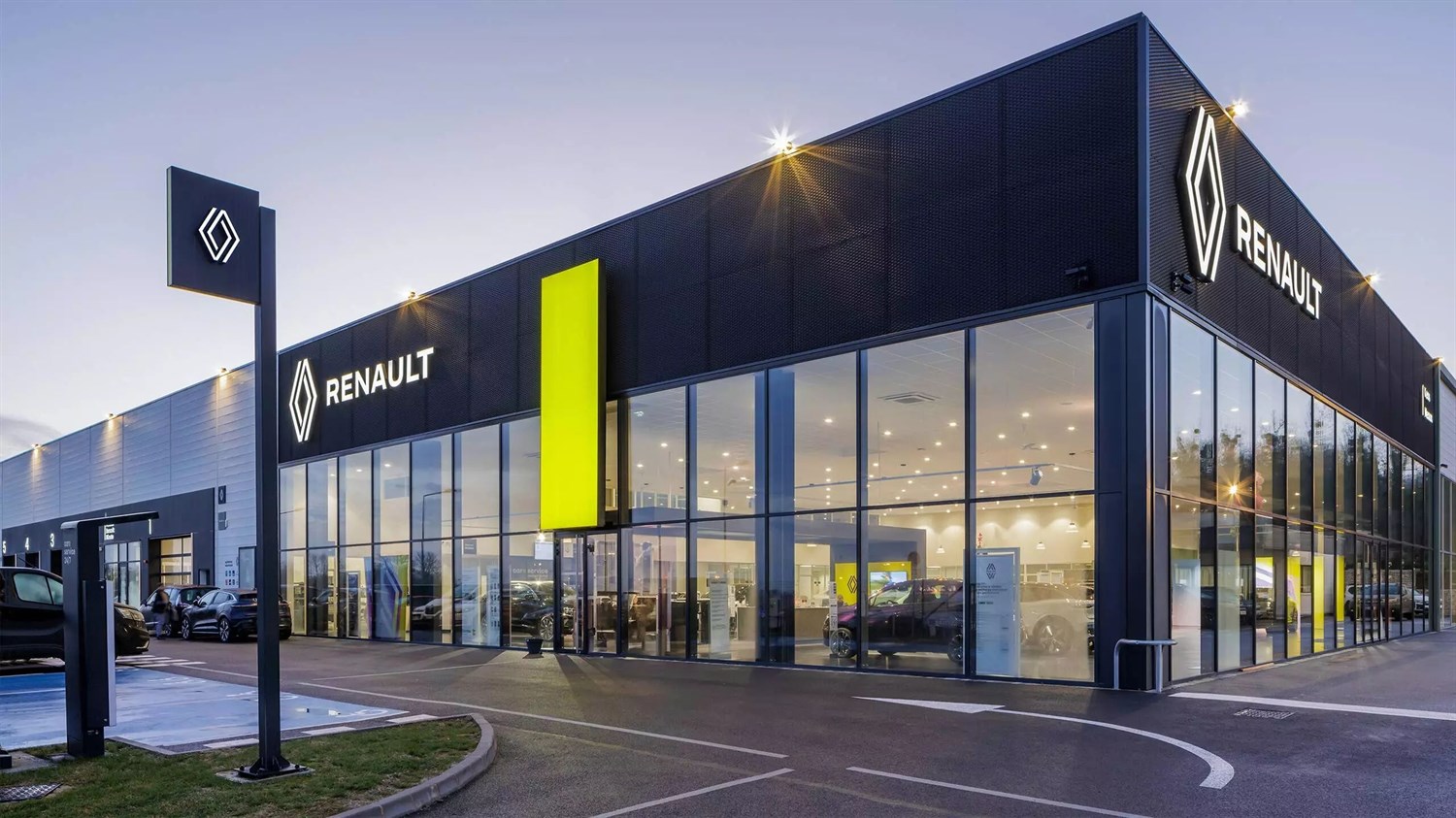 Vanjski izgled Renault poslovnice