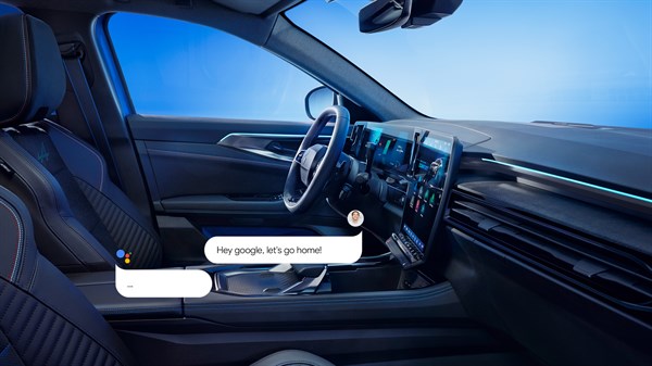 Renault Rafale E-Tech hybrid - Google Assistant 